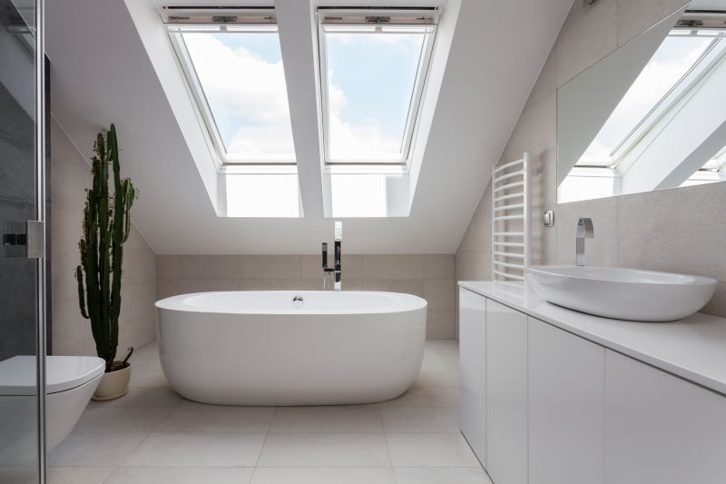 Skylight in a Bathroom